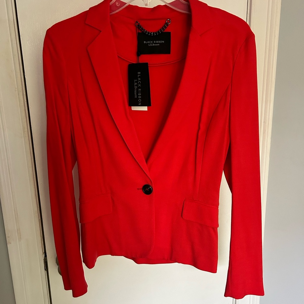 L.K. Bennet Red Jacket